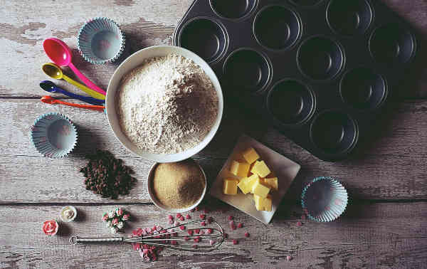 ingredientes cupcakes